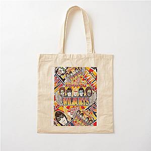 Vintage Traveling Wilburys-inspired collage pop Art rock Poster Cotton Tote Bag