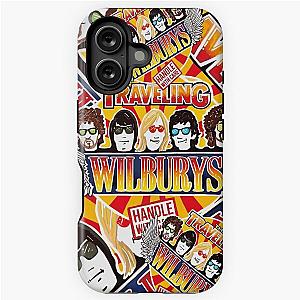 Vintage Traveling Wilburys inspired pop Art rock Poster and Case for iPhone