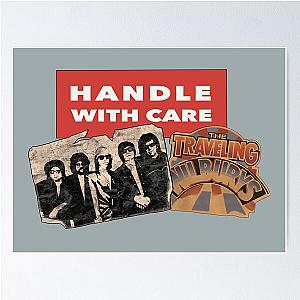 The Traveling Wilburys Handle Care Poster