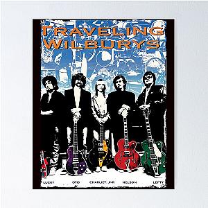 The Travelling Wilbury's band poster