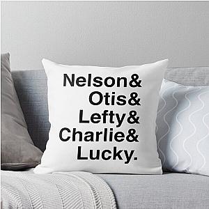 Traveling Wilburys Throw Pillow