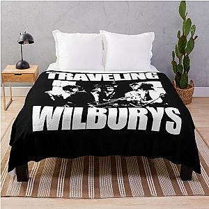 Folk Rock Band The Traveling Wilburys Throw Blanket
