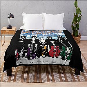 The Wilbury Traveling Band Blanket Throw