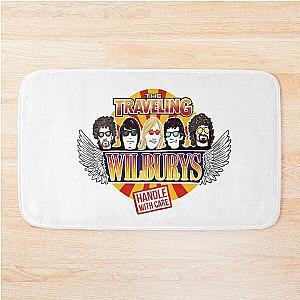 TRAVELING WILBURY'S Retro Rock Band Bath Mat