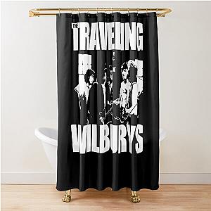 Folk rock band the Traveling Wilburys Shower Curtain