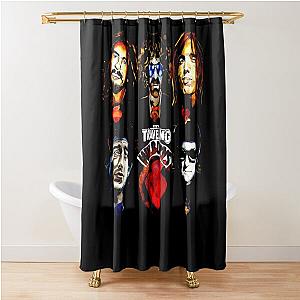 Folk Rock Musician Traveling Wilburys Shower Curtain