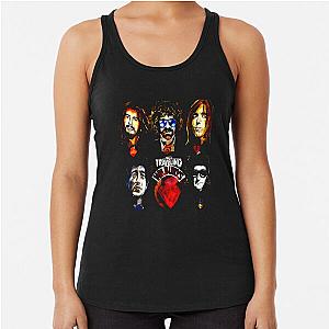 Folk Rock Musician Traveling Wilburys Racerback Tank Top