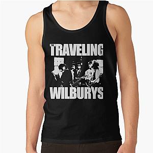 Folk rock band the traveling wilburys tank top