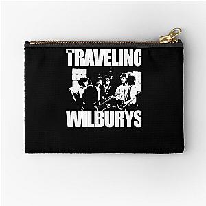 folk rock band the traveling wilburys  Zipper Pouch