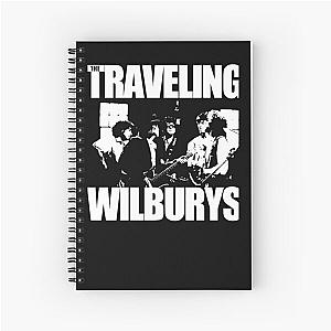 folk rock band the traveling wilburys  Spiral Notebook