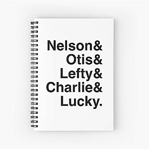 Traveling Wilburys Aliases  Spiral Notebook