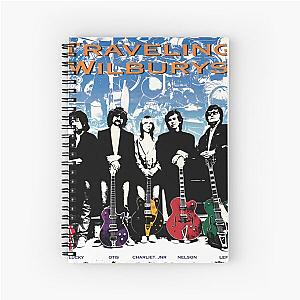 The Traveling Wilburys Band Spiral Notebook