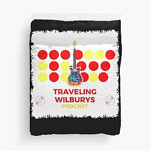 collaboration band traveling wilburys podcast Duvet Cover