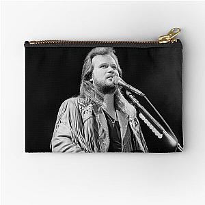 Travis Tritt BW Photograph Zipper Pouch