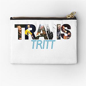 travis tritt country singer t shirt - sticker Zipper Pouch