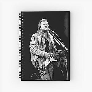 Travis Tritt - BW Photograph Spiral Notebook