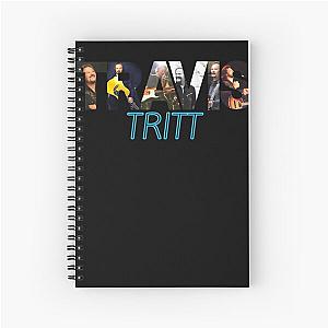 travis tritt country singer t shirt - sticker Spiral Notebook