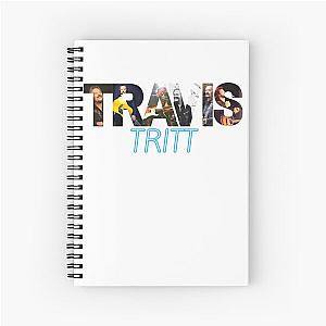 travis tritt country singer t shirt - sticker Spiral Notebook