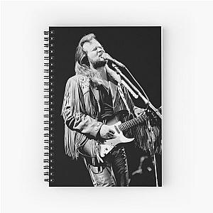 Travis Tritt - BW Photograph Spiral Notebook