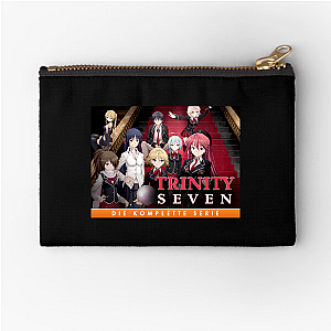 Chaos x 7 = Trinity Seven Trinity Seven Zipper Pouches