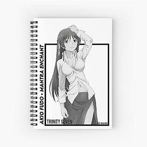 Trinity Seven - Akio Fudo Spiral Notebook