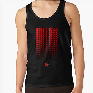 Trippie Redd Tank Tops - Red 14 logo Tank Top RB1602