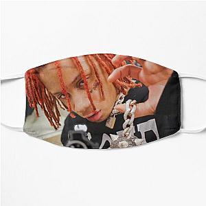 Trippie Redd Face Masks - Red hair style shoot Flat Mask RB1602