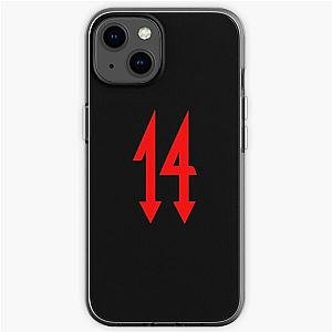 Trippie Redd Cases - 14 Red logo iPhone Soft Case RB1602