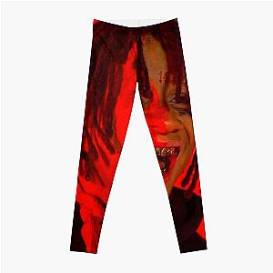 Trippie Redd Leggings - big small Red wall Leggings RB1602