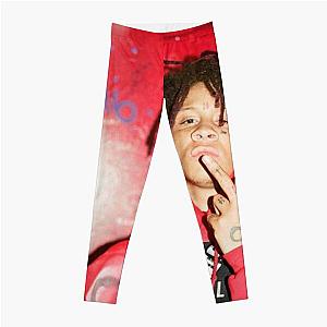 Trippie Redd Leggings - dark Red wall Leggings RB1602