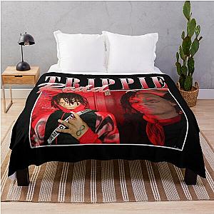 Trippie Redd Blanket - The Red From Tripi Reddd Throw Blanket RB1602