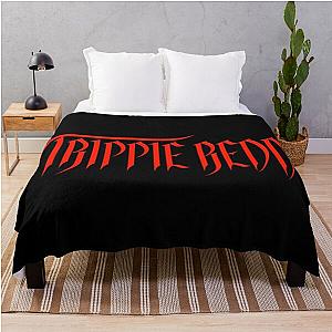 Trippie Redd Blanket - Red Logo Throw Blanket RB1602