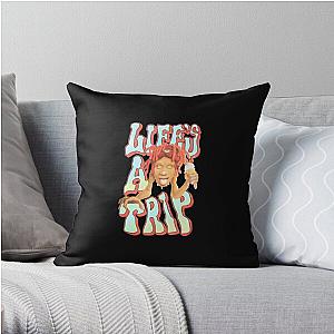 Trippie Redd Pillows - Life's a trip Throw Pillow RB1602