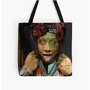 Trippie Redd Bags - tongue Redd lenght All Over Print Tote Bag RB1602