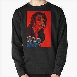 Trippie Redd Sweatshirts - big small Red wall Pullover Sweatshirt RB1602