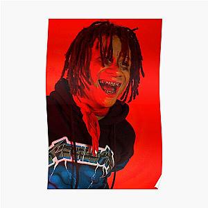 Trippie Redd Posters - big small Red wall Poster RB1602