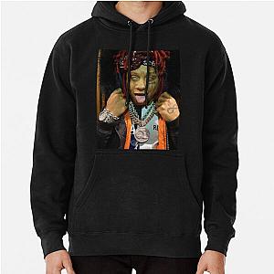 Trippie Redd Hoodies - tongue Redd lenght Pullover Hoodie RB1602