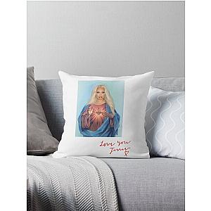 Trisha Paytas Jesus Throw Pillow