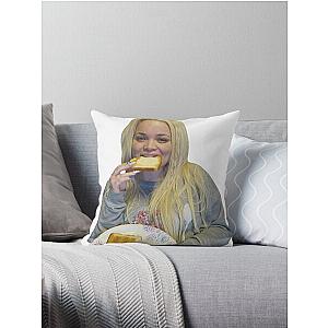 Trisha Paytas meme Throw Pillow