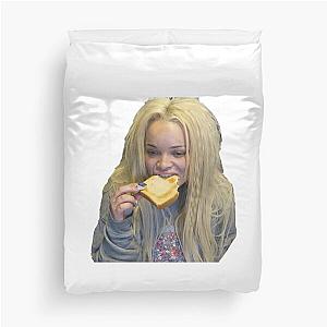 Trisha Paytas Eating Toast Duvet Cover