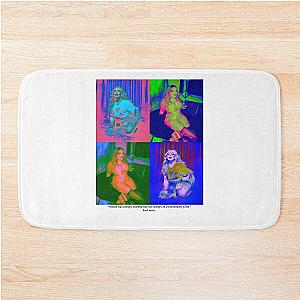 trisha paytas pop art karl marx quote  Bath Mat