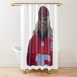 Trisha Paytas meme Shower Curtain