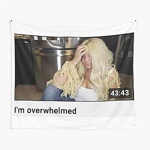 trisha paytas "i'm overwhelmed" tapestry Tapestry