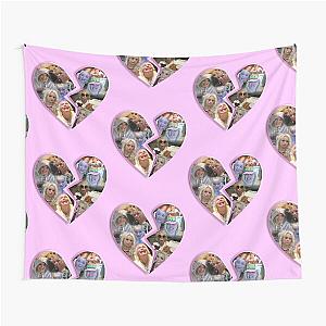 Trisha Paytas Crying Breakdown Collage Tapestry