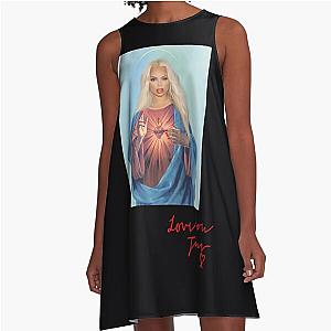 Trisha Paytas Jesus iPhone Case 	 A-Line Dress