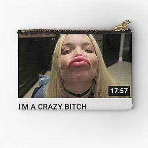 trisha paytas tapestry Zipper Pouch