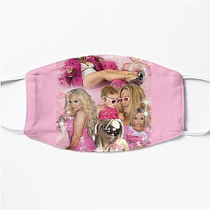 Trisha Paytas and Malibu Pink Poster Flat Mask