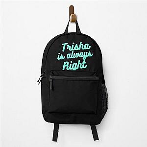 Trisha Paytas is always right retro graphic design Backpack