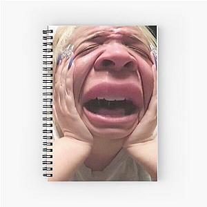 trisha paytas meme Spiral Notebook