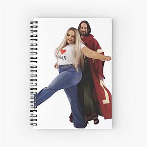 Trisha Paytas I Love You Moses Spiral Notebook